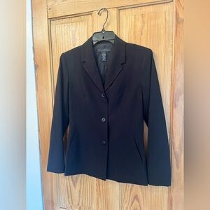 Women’s Classic Black Skirt Suit Set